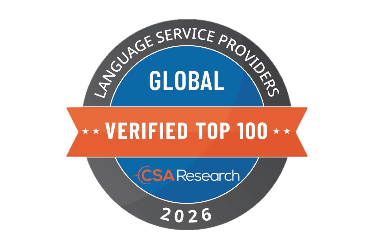CSA Research's Verified 100
